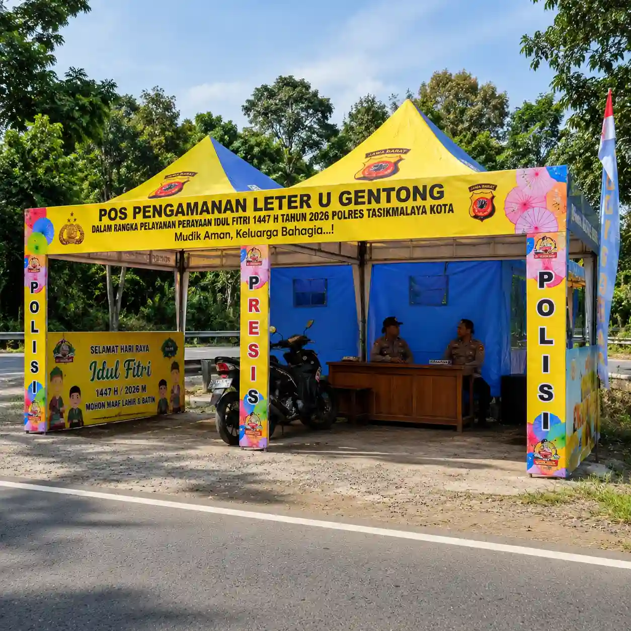 tenda promosi kerucut 3