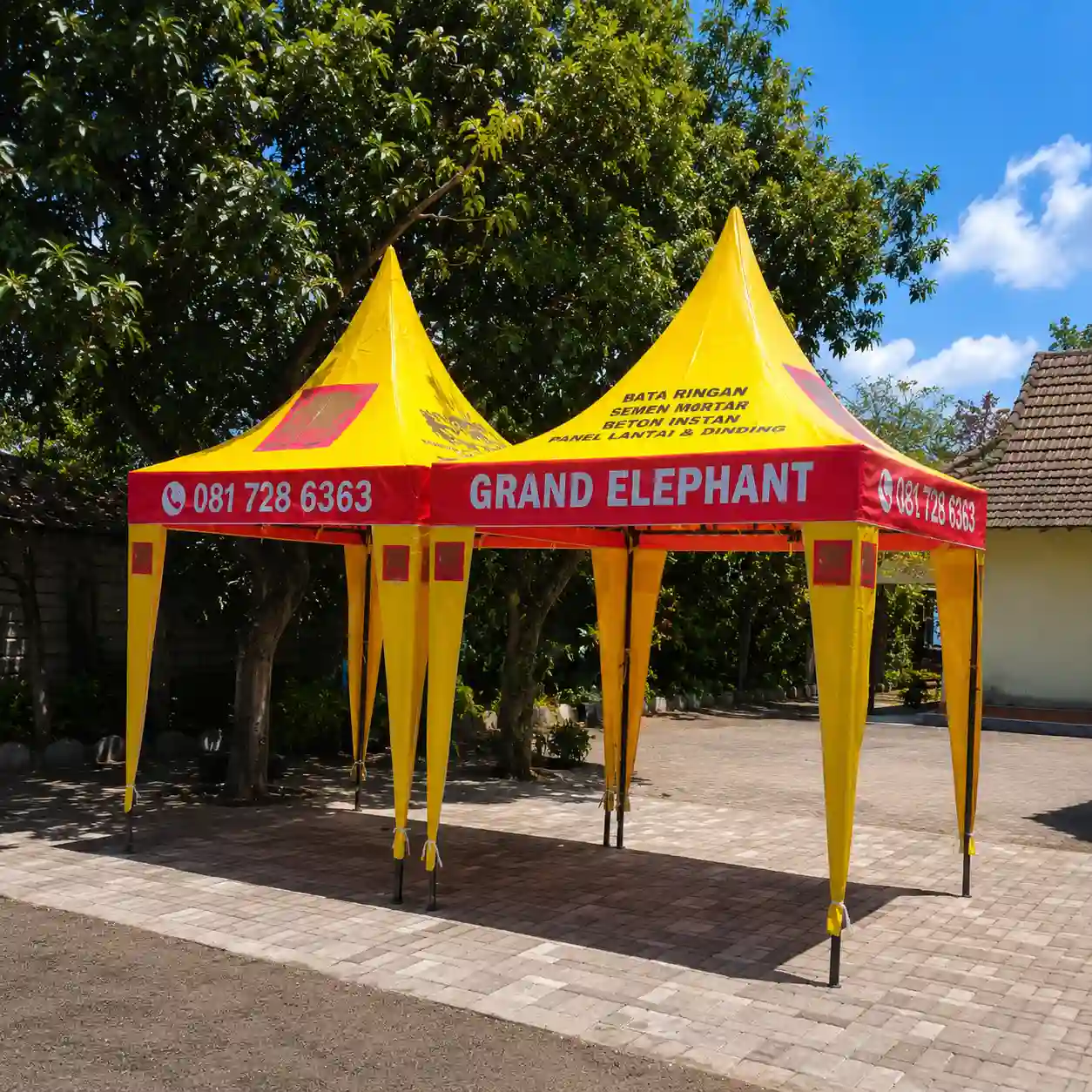tenda promosi kerucut 9